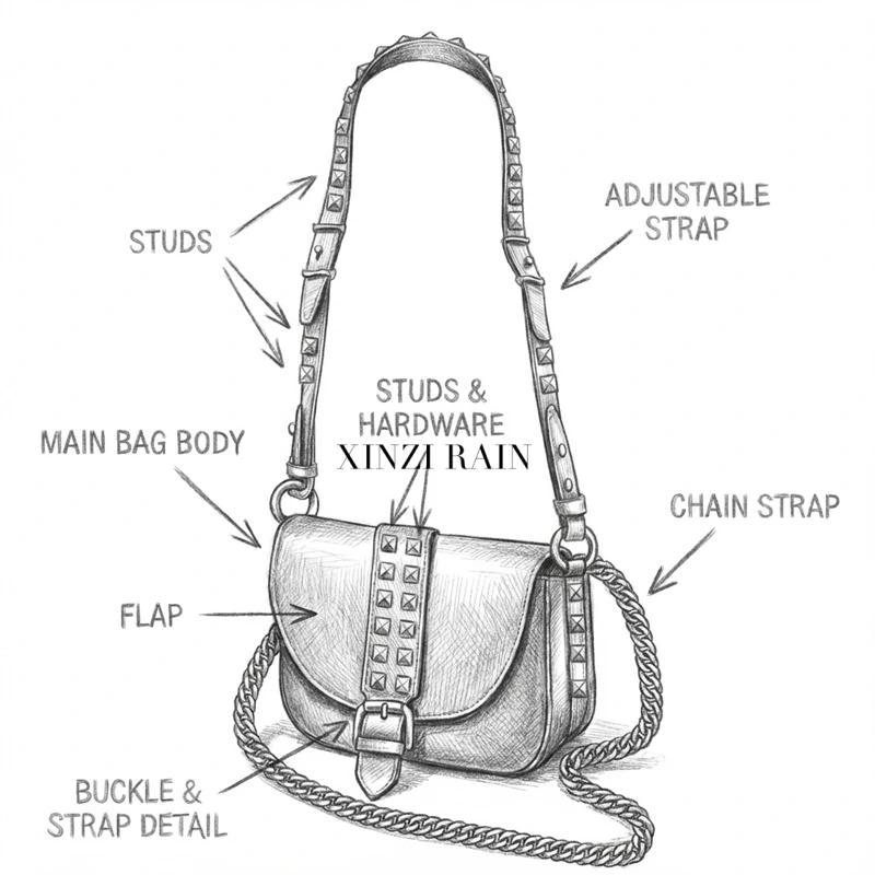 Custom Leather Crossbody Bag Manufacturer